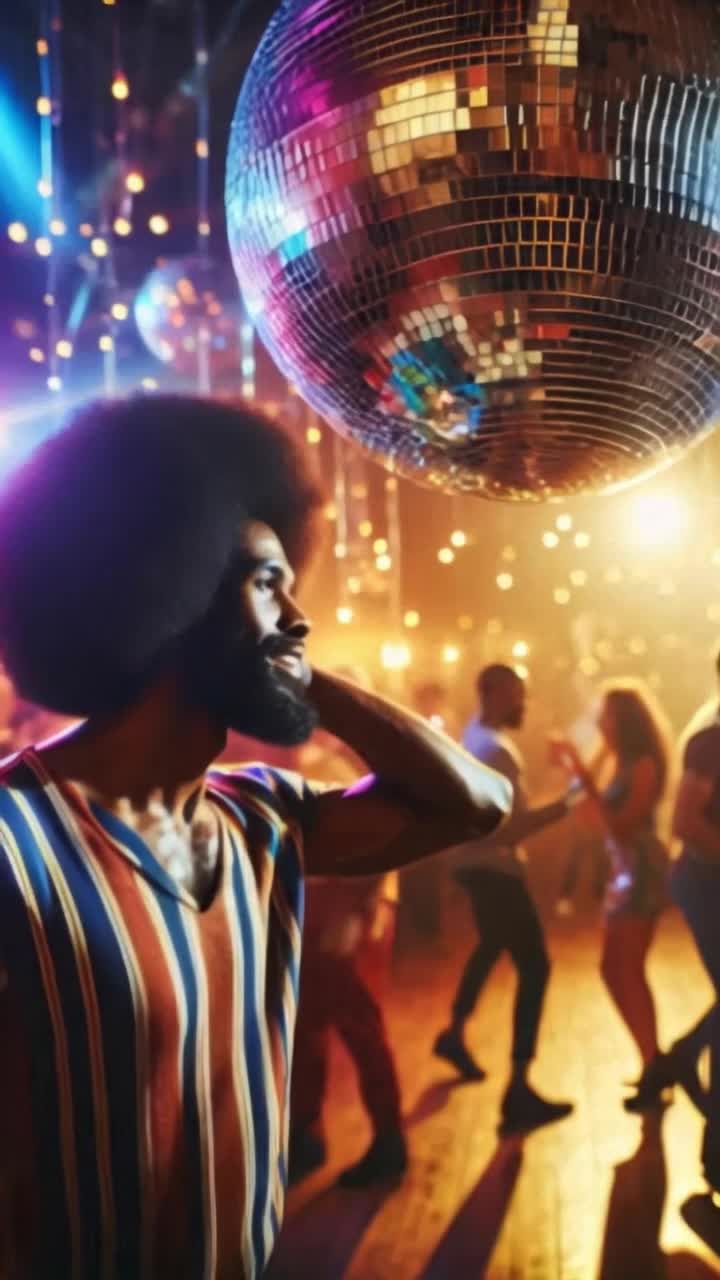 disco dancing man