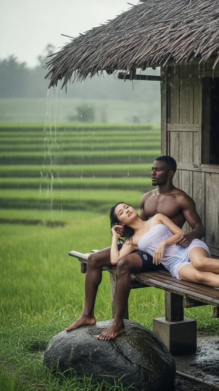 heavy rain, the mans hands massage