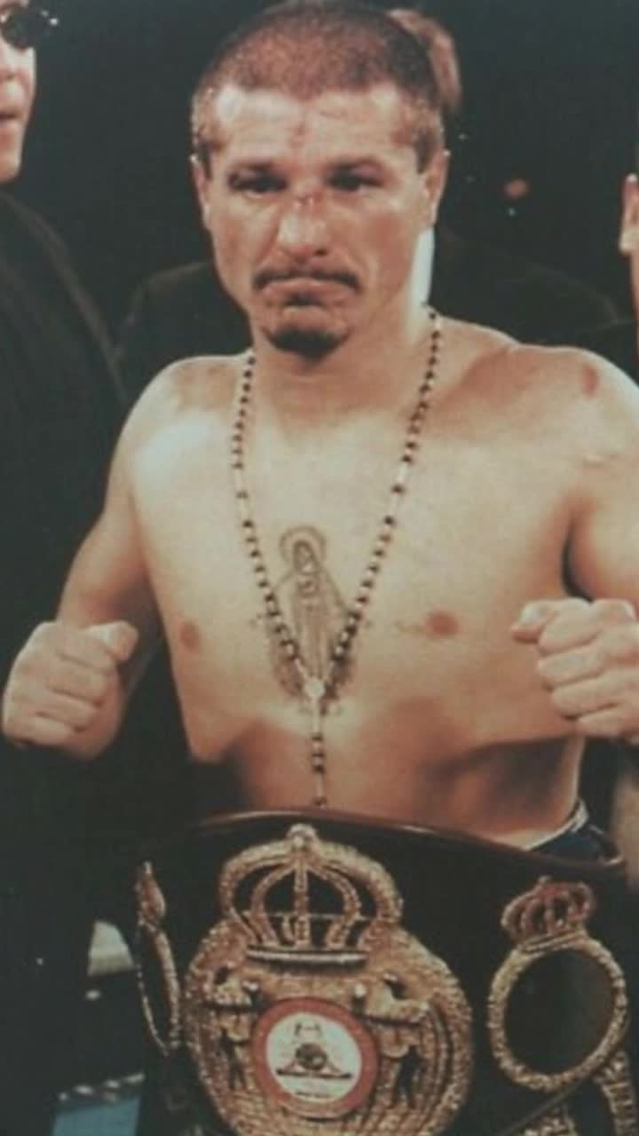 Champion raising his hands celebrating his victory