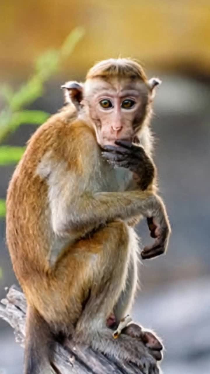 Monkey sing a song 