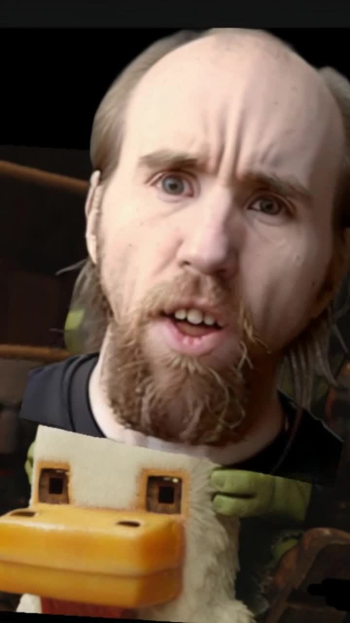 Cyraxx riding a Minecraft chicken, 