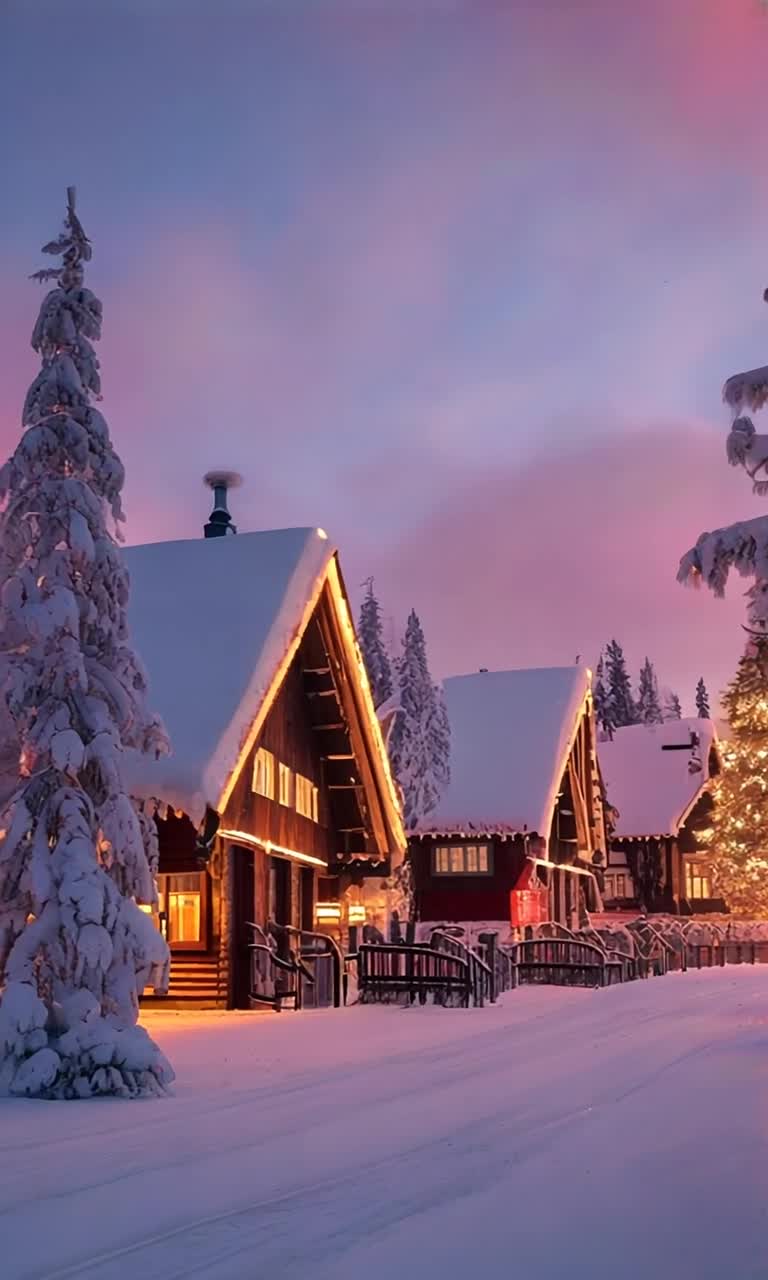 Santa Claus village in rovaniemi Lapland finland