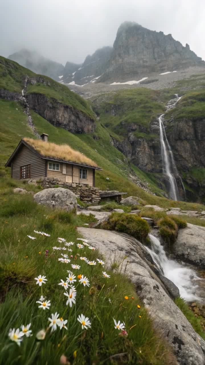 Cinematic camera gliding gracefully through a vivid landscape capturing breathtaking scenery vibrant colors bursting with life dynamic motion guiding viewers through enchanting vistas