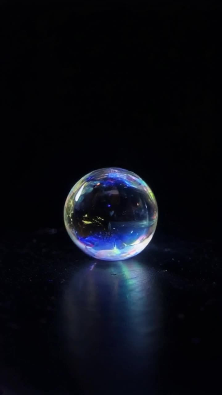 Crystal ball showing the future 