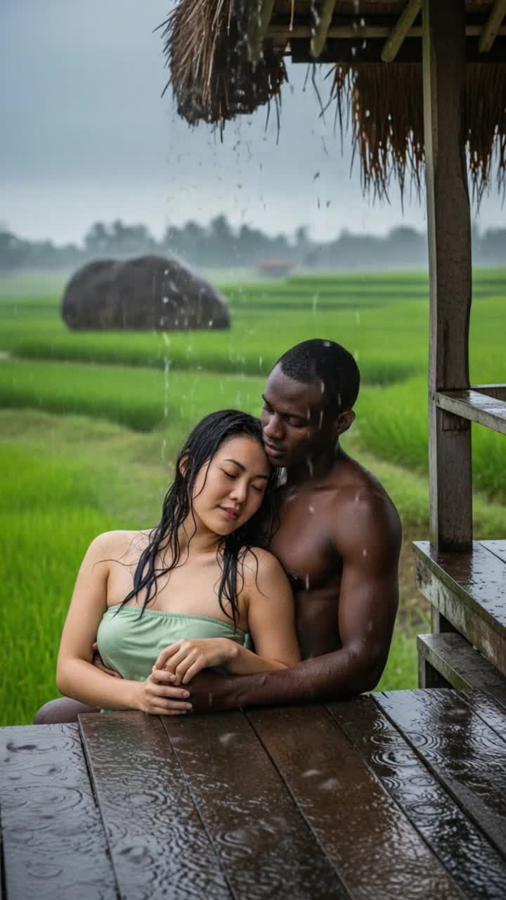 heavy rain, the mans hands massage