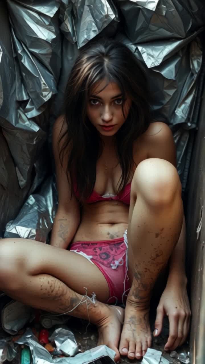 White liquid skwerting from her underware like a skwert gun 
