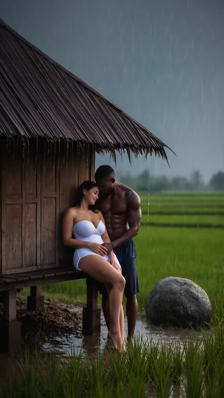 heavy rain, the mans hands massage