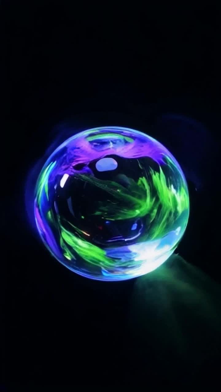 the future in a crystal ball Hyperdynamic and hyperdetailed visually captivating and emotionally resonant video with a seamless merging with dream fantasy that captivates the soul and mind emotional resonance that echoes the mesmerizing effect of being there