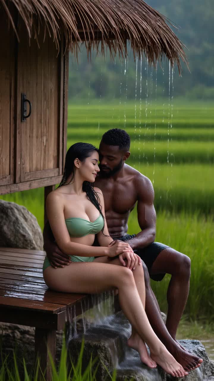 heavy rain, the mans hands massage