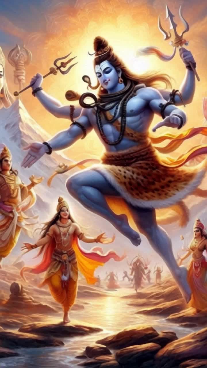 Loads shiv shankar dancing