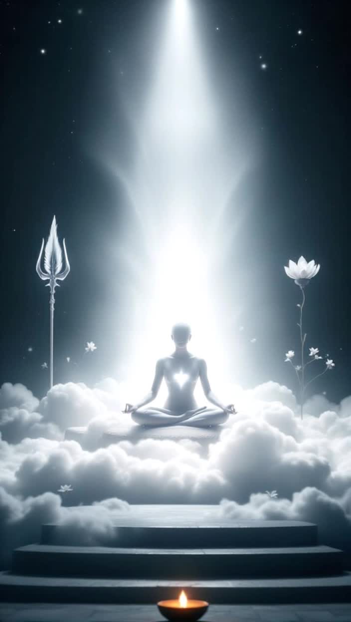 Sure, here is a script for a Mahagaurithemed reelReel Script Mahagauris RadianceReel Title Idea The Glow of Mahagauri  Mahagauri Pure and PowerfulMusic Use a spiritual and upbeat track, like a modern devotional bhajan dedicated to Goddess Durga or a rhythmic chantVideo Sequence  03 seconds Scene 1 Transition In    Visual Start with a shot of a simple, dark background A single, small white light or a blurry glow appears in the center and expands    Text on screen On the 8th day of Navaratri  37 seconds Scene 2 The Arrival    Visual The white light quickly transitions to a shot of a beautiful, clean, white space A subtle animation of a trident trishul and a damaru small drum can appear briefly    Text on screen we celebrate the divine Mahagauri  712 seconds Scene 3 Symbols of Purity    Visual The video shows closeups of pure white or silver objects a white peacock feather, a white lotus flower, a silver pot kalash, and a string of white jasmine flowers    Text on screen Symbol of purity, peace, and innocence  1216 seconds Scene 4 Inner Strength    Visual A person or an animated figure is meditating calmly, and a radiant white light emanates from their heart The light spreads, and the background changes to a sky with soft, white clouds    Text on screen She reminds us of the power within  1620 seconds Scene 5 Blessing    Visual The image of Goddess Mahagauri appears She is depicted as radiant and serene, dressed in white or lightcolored garments, and riding a white bull Vrishabha    Text on screen May her blessings bring peace and prosperity  2025 seconds Scene 6 Call to Action  Conclusion    Visual A quick montage of devotional actions a person lighting a diya lamp, hands clasped in prayer, and a final shot of a beautifully decorated temple altar    Text on screen Happy Ashtami Jai Mahagauri    CaptionDescription Add a heartfelt message in the caption, perhaps including a short prayer or a description of Mahagauris significance You can also ask a question to encourage engagement, like What are you grateful for on this dayThis script is designed to be visually appealing and convey the key aspects of Mahagauris significancepurity, peace, and inner strengthin a short, engaging format suitable for a reel You can use your own photos, videos, or even stock footage to create this