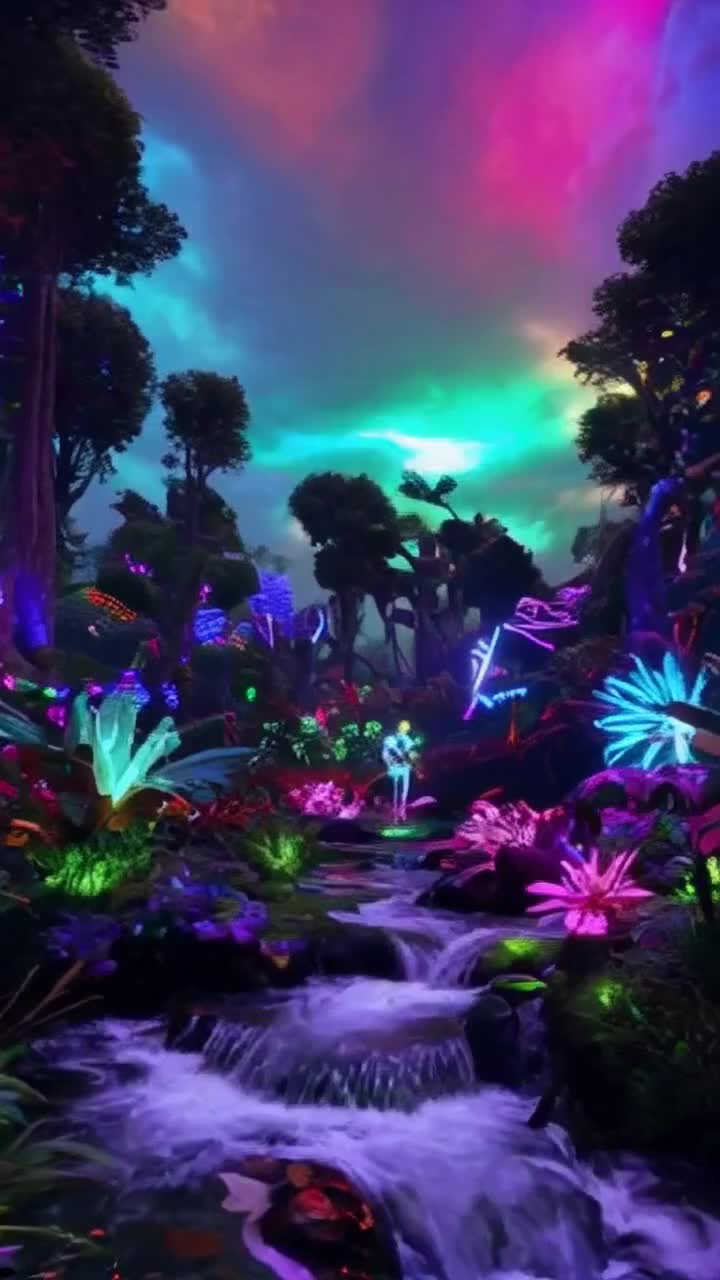 In a near-future world where the Oasis AI generates immersive landscapes in response to user movements, a young gamer discovers a hidden ecosystem that evolves differently based on her unique interactions with it, leading her to uncover secrets about her own identity. As she ventures deeper into the ever-changing terrain, she must decide whether to embrace the newfound power or risk losing herself within the algorithm's enticing grasp.