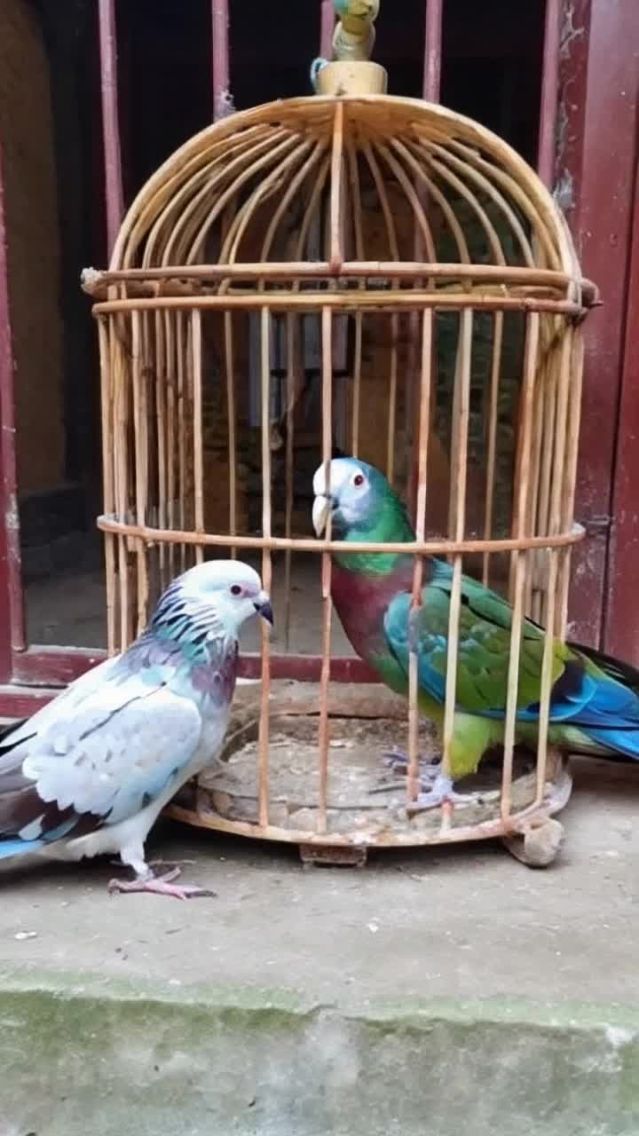 Title Kabutar Tote 30Second StoryEk kabutar aur ek tota ache dost the Har din ek saath udte, khelte, aur baatein karte Ek din tota ek sundar pinjre mein bandh diya gaya Kabutar ne usse chhudaane ki koshish ki, lekin har baar haar gayaPhir bhi, kabutar roz tota ke paas aata, uske saath baatein karta, usse hansataTota bola, Main toh pinjre mein hoon, lekin teri dosti ne mujhe azaadi ka ehsaas dilayaSeekh Sachi dosti bandhanon mein bhi azaadi ka ehsaas dilati hai Chaaho toh ismein twist ya moral aur bada sakte hain