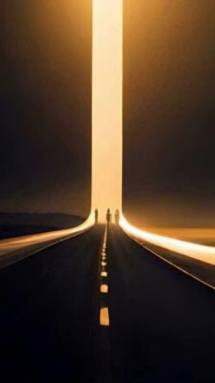 walking down a highway