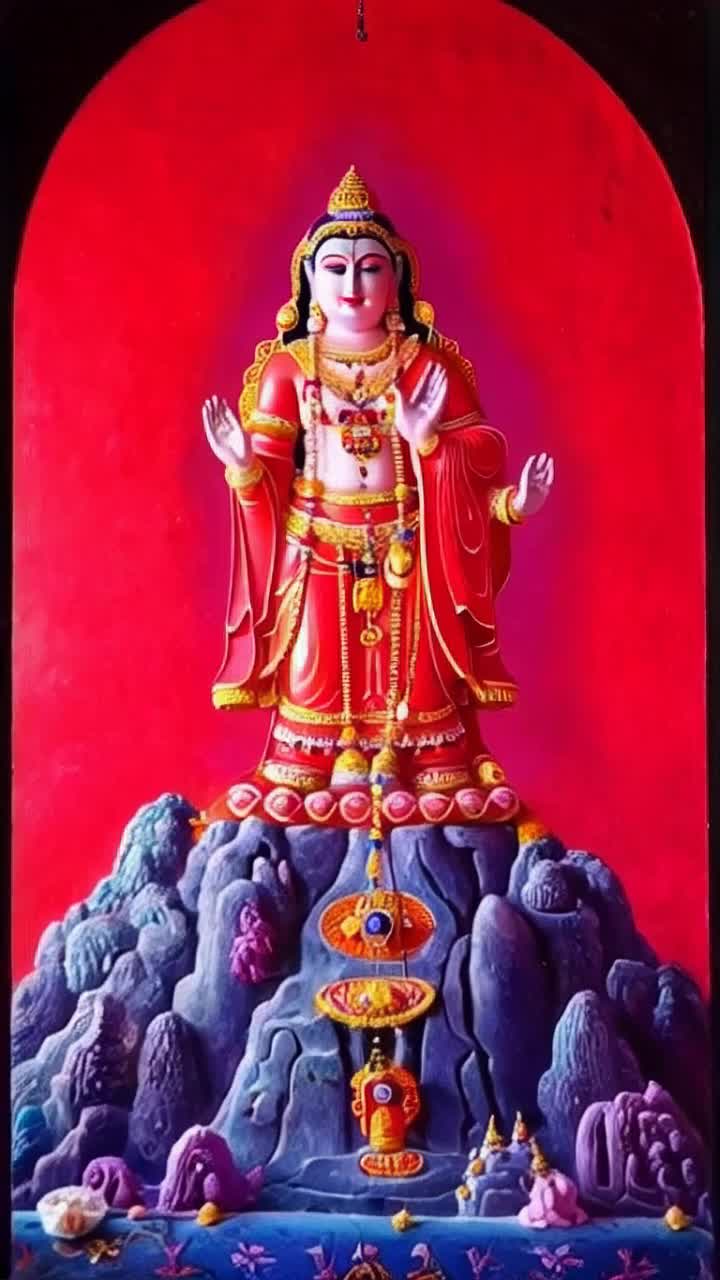Lord Shiva Shankar Bholanath dancing with Parvati at Kailash