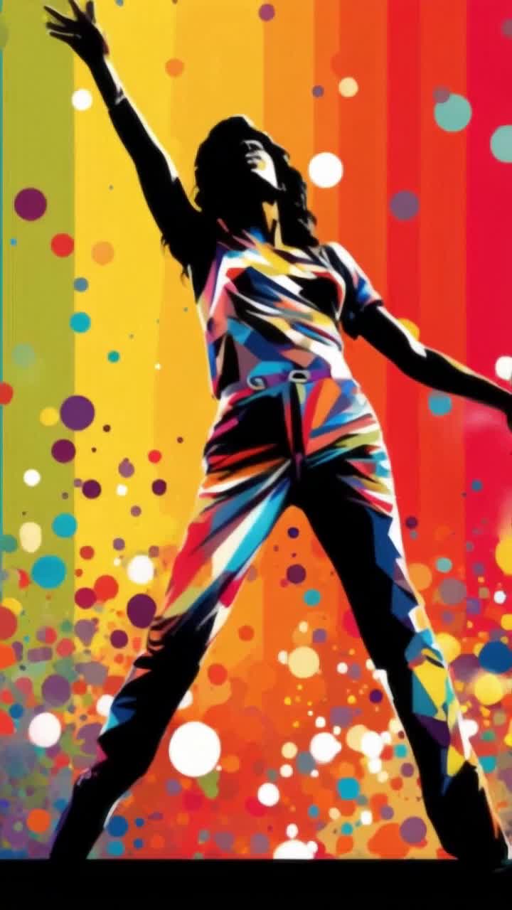 disco dancing woman