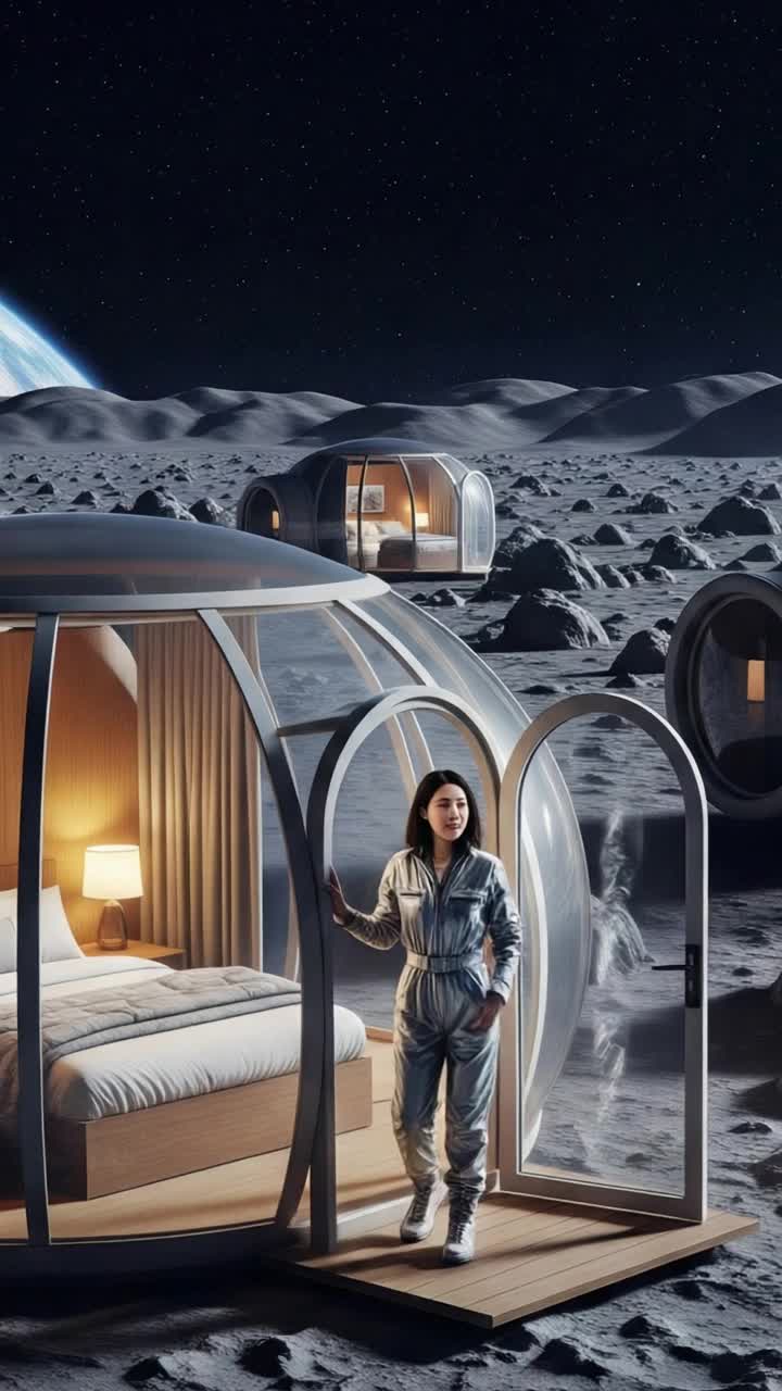 The moon glamping was perfect Luna gazed at Earth from her dome Suddenly, a streak A small asteroid zipped past, close enough to rattle her lunar tent Heart pounding, she watched it disappear into the starry black An unexpected, thrilling souvenir of her cosmic getaway