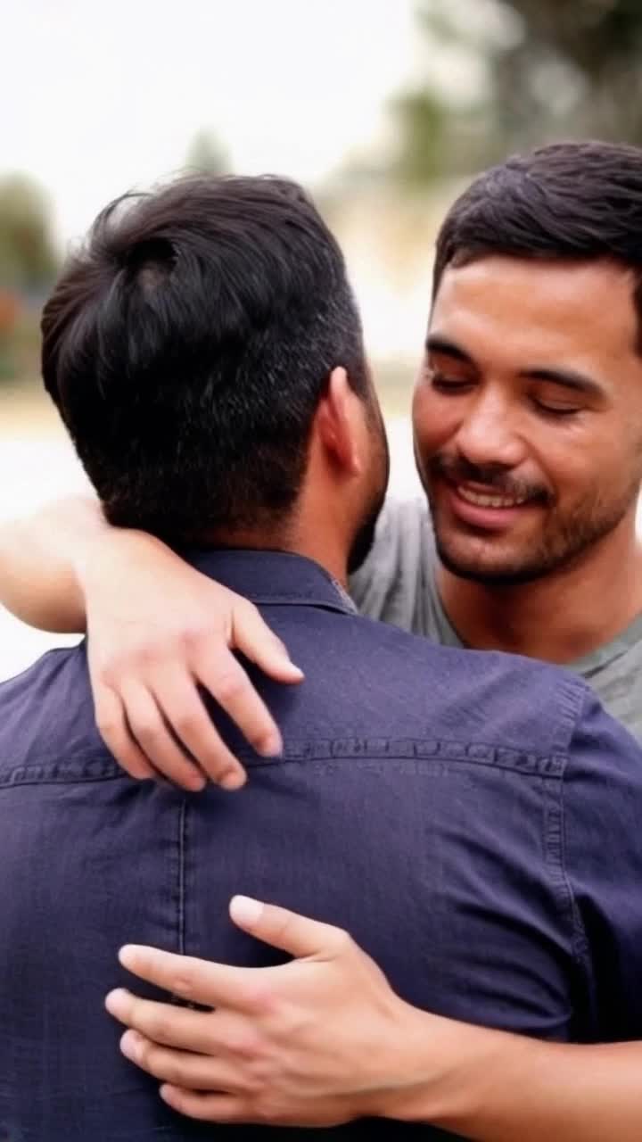 2 man hug