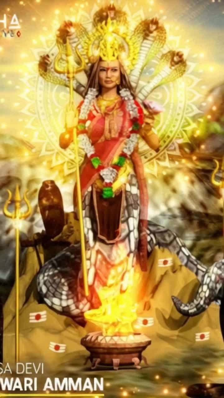 Angry indian godess 
