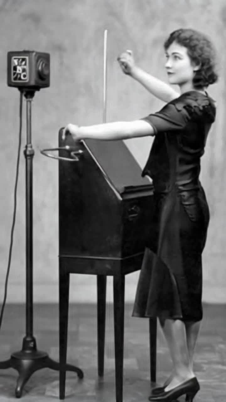 clara rockmore playing the theremin