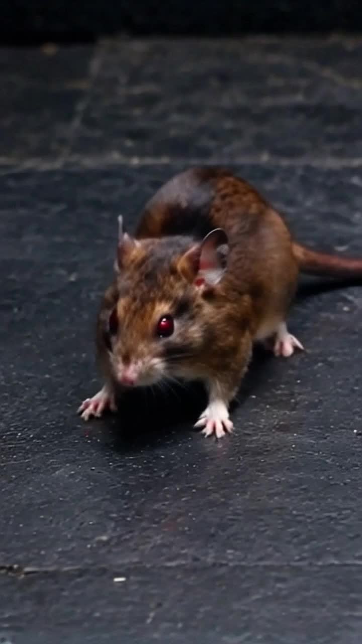 Crea un video de terror y que el malo sea un raton embrujado