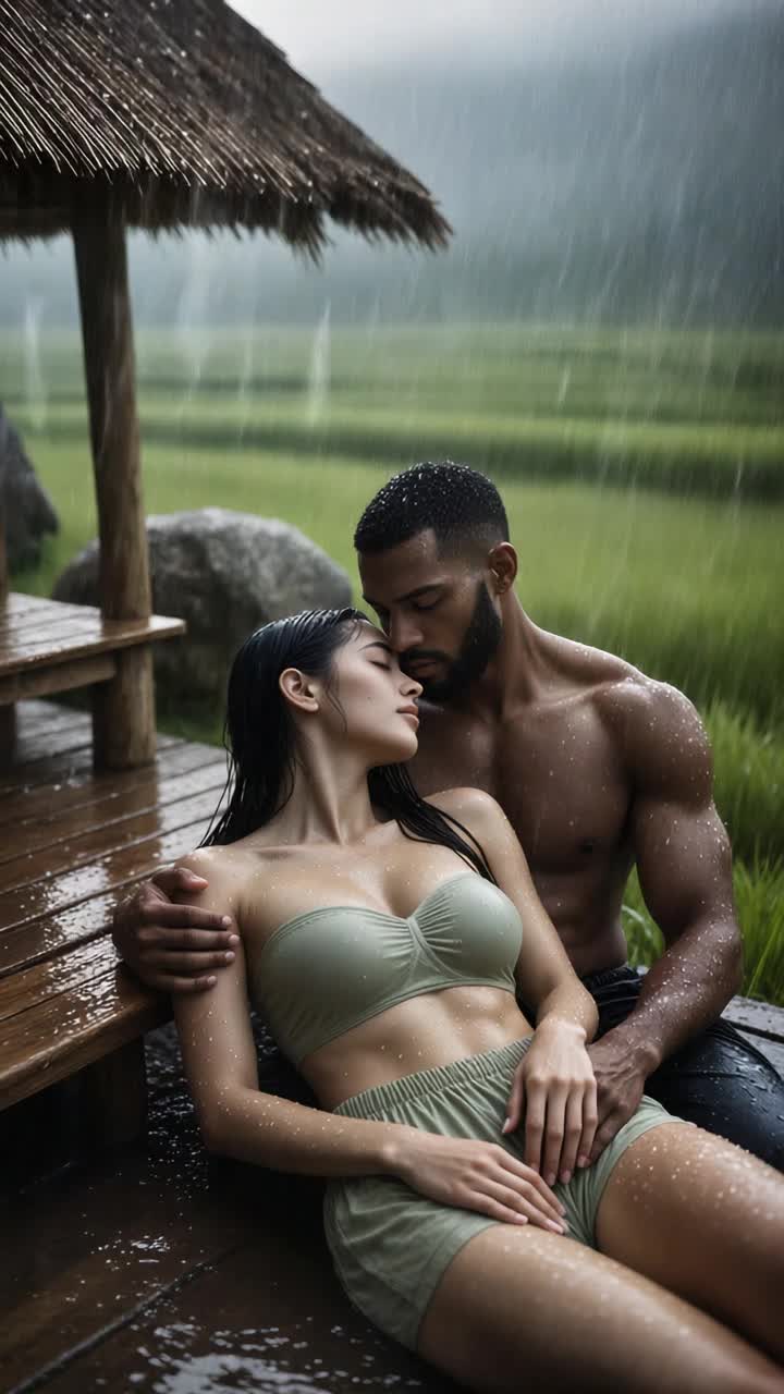 heavy rain, the mans hands massage